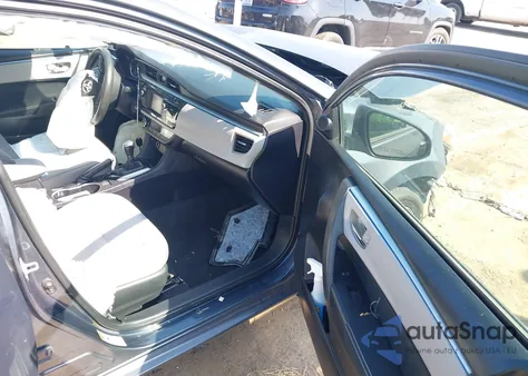 2015 Toyota Corolla Le from USA, damaged, VIN 2T1BURHE6FC390506